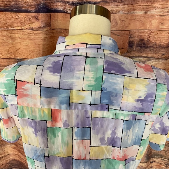 Alfred Dunner Button Down blouse - Picture 8 of 11